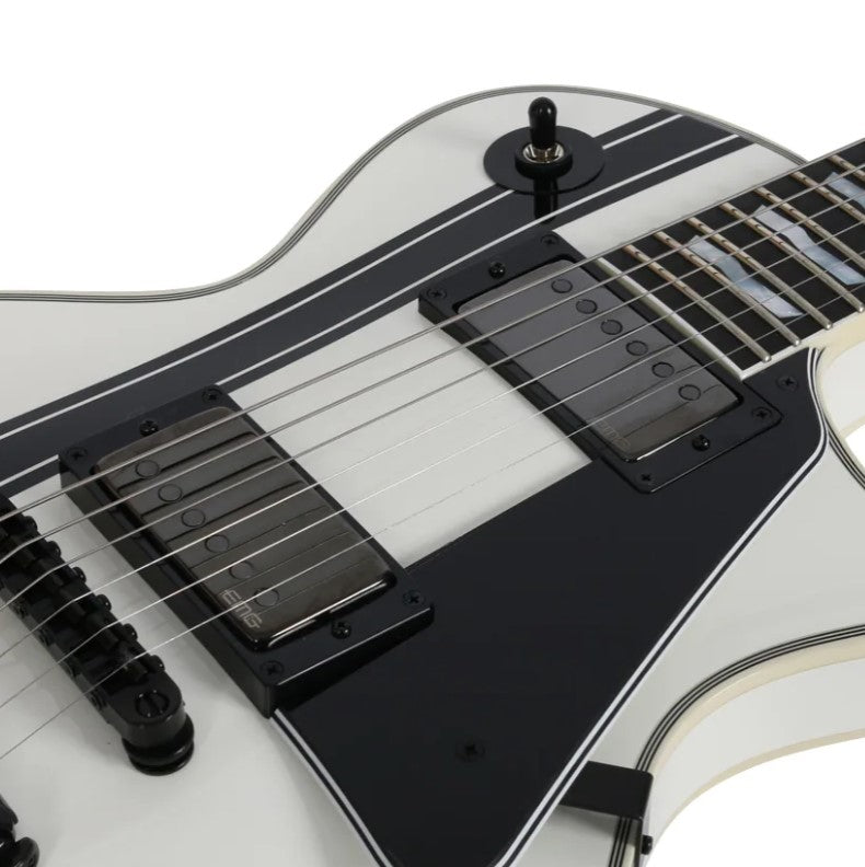 ESP Iron Cross SW James Hetfield Guitarra Eléctrica Snow White 7