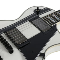 ESP Iron Cross SW James Hetfield Guitarra Eléctrica Snow White 7