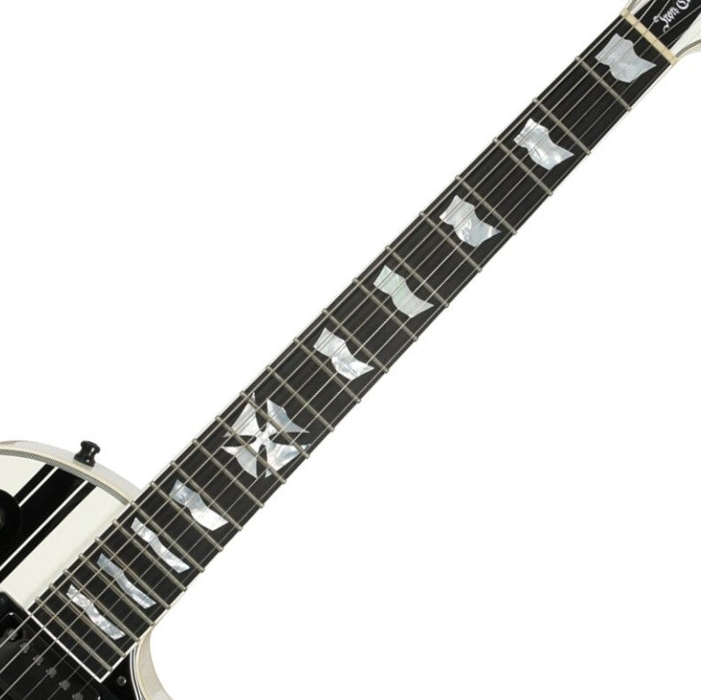 ESP Iron Cross SW James Hetfield Guitarra Eléctrica Snow White 12