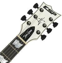 ESP Iron Cross SW James Hetfield Guitarra Eléctrica Snow White 14