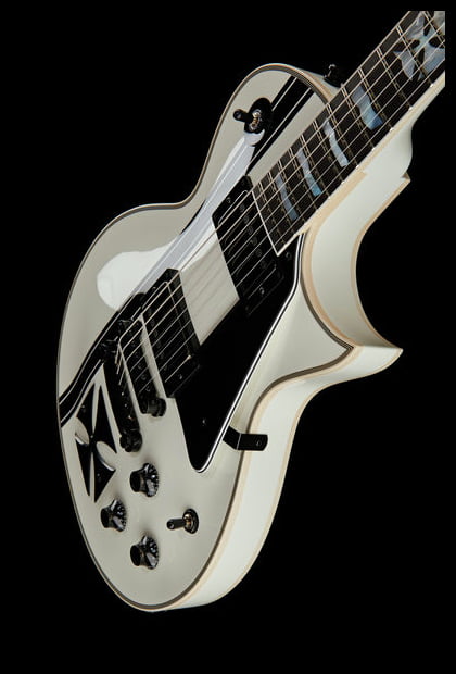 ESP Iron Cross SW James Hetfield Guitarra Eléctrica Snow White 24