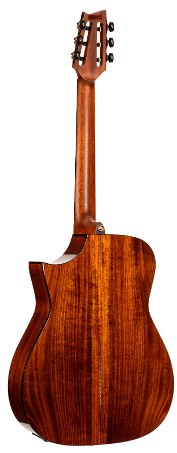 Cort Frank Gambale Luxe II Nylon BKB Guitarra Acústica Concierto con Cuerdas de Nylon 2