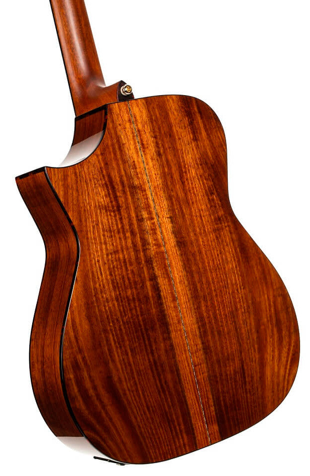 Cort Frank Gambale Luxe II Nylon BKB Guitarra Acústica Concierto con Cuerdas de Nylon 4
