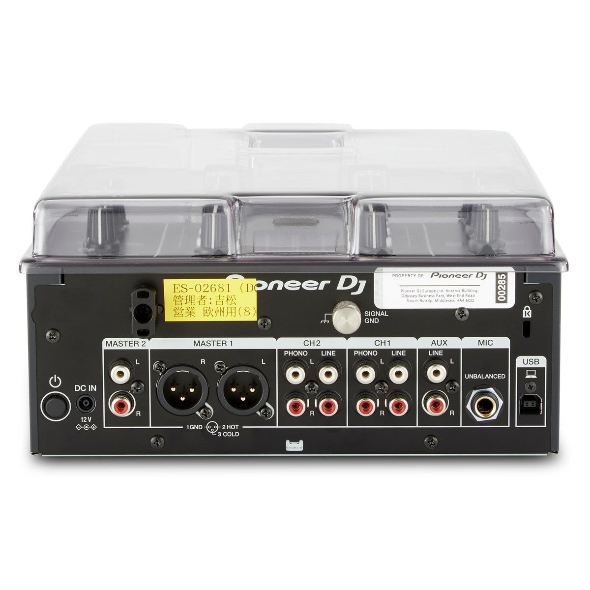 Decksaver DS-PC-DJM250MK2450 Tapa Protectora Pioneer DJM-250 MK2 y DJM-450 4