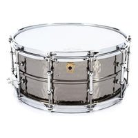 Ludwig LB417KT Black Beauty Caja Batería 14X6.5 Latón Martilleado 1