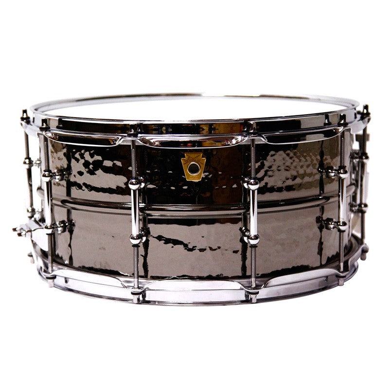 Ludwig LB417KT Black Beauty Caja Batería 14X6.5 Latón Martilleado 4