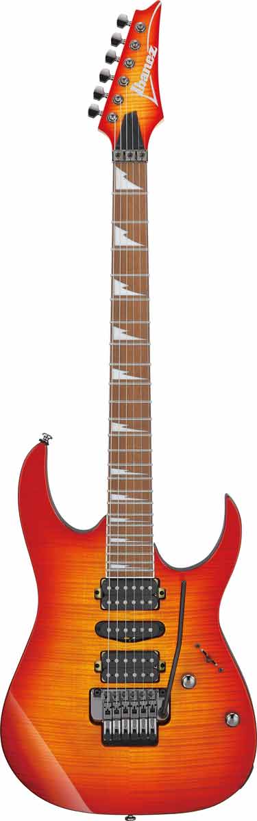Ibanez RG470DXFM CS Guitarra Eléctrica Cherry Sunburst 1