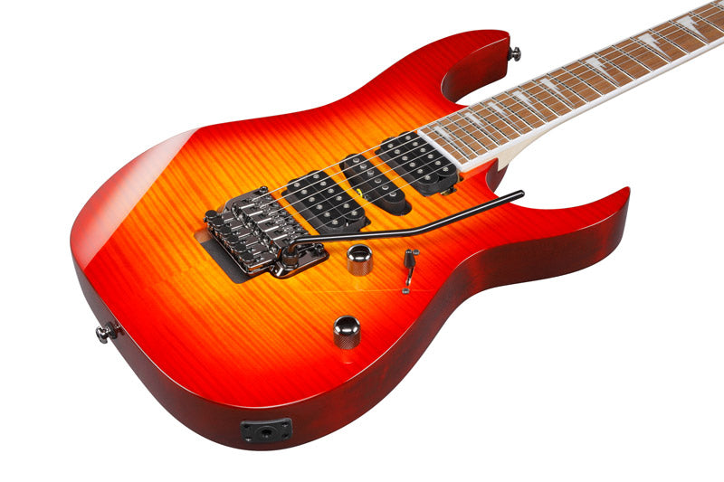 Ibanez RG470DXFM CS Guitarra Eléctrica Cherry Sunburst 6