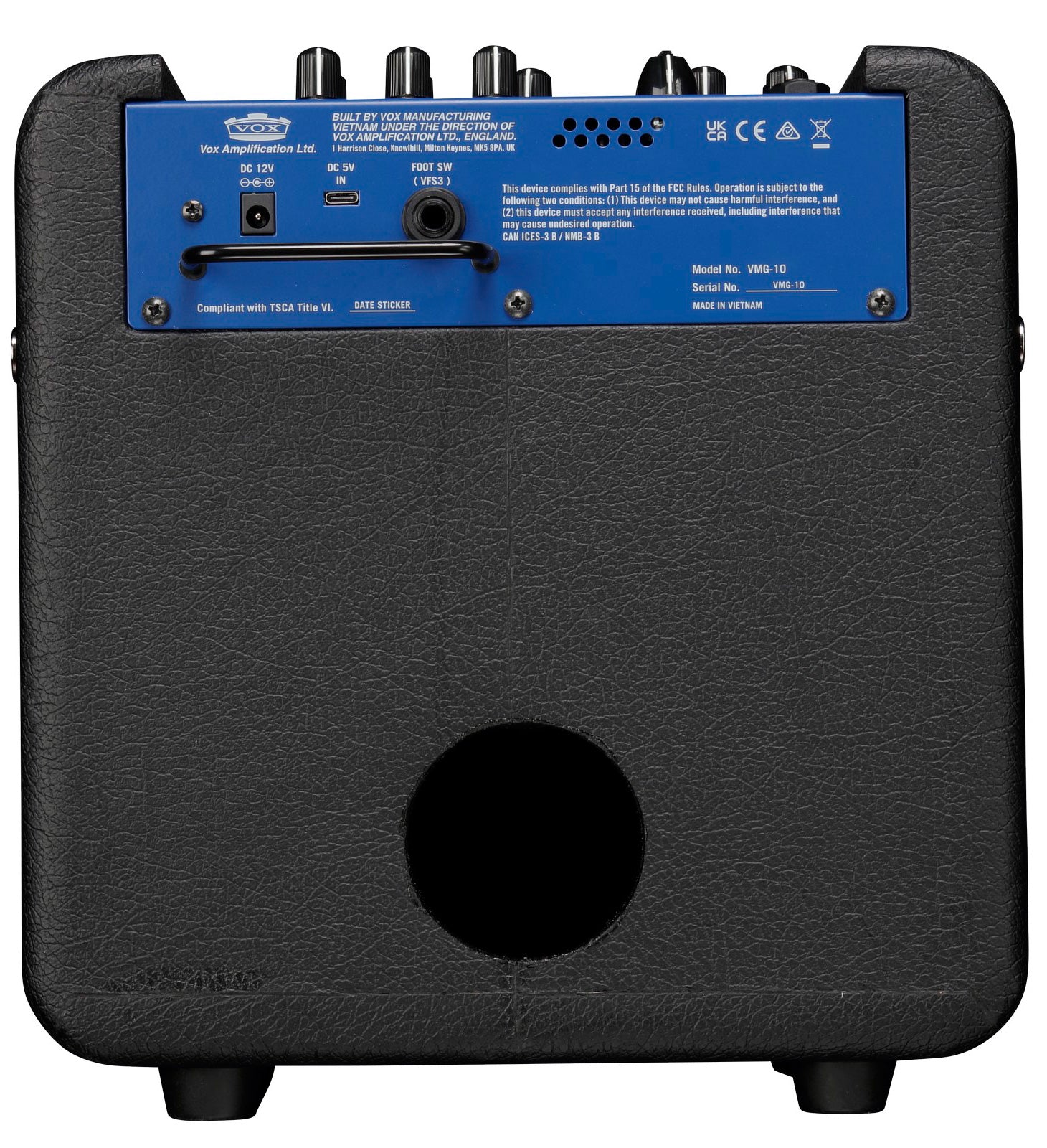 Vox Mini Go 10 BL Amplificador Guitarra Eléctrica Cobalt Blue 3