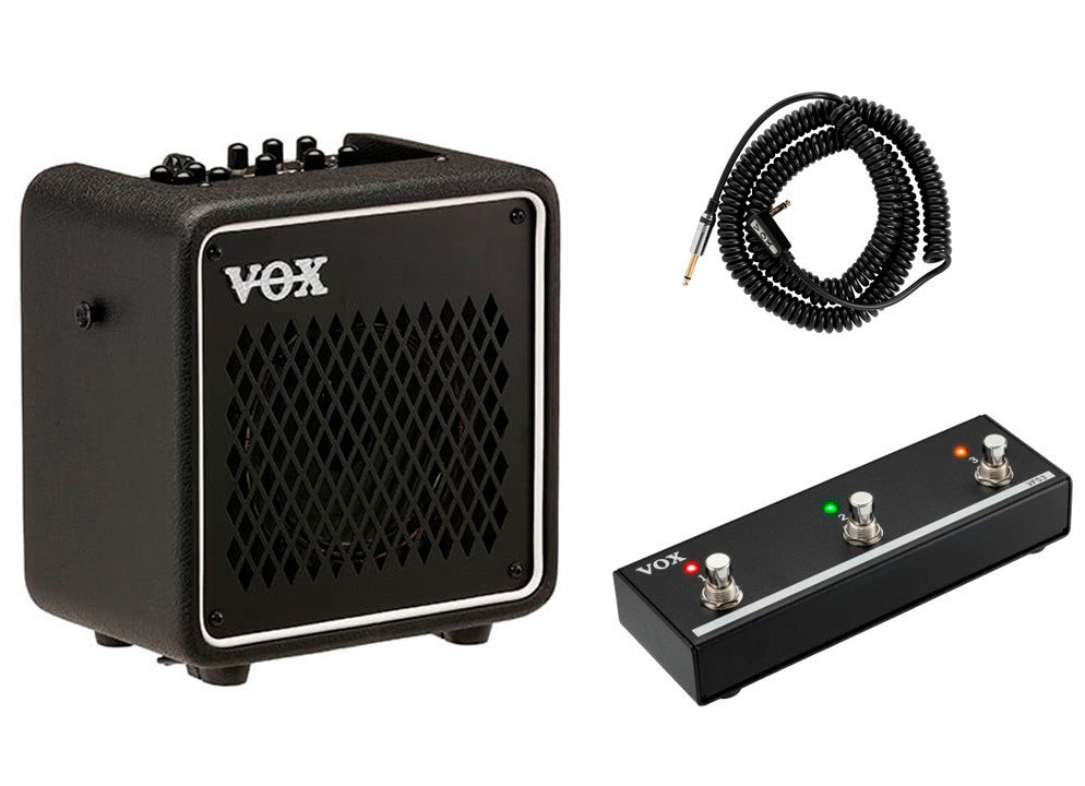 Vox Mini Go 10 Set Amplificador Guitarra Eléctrica con Pedal y Cable 1