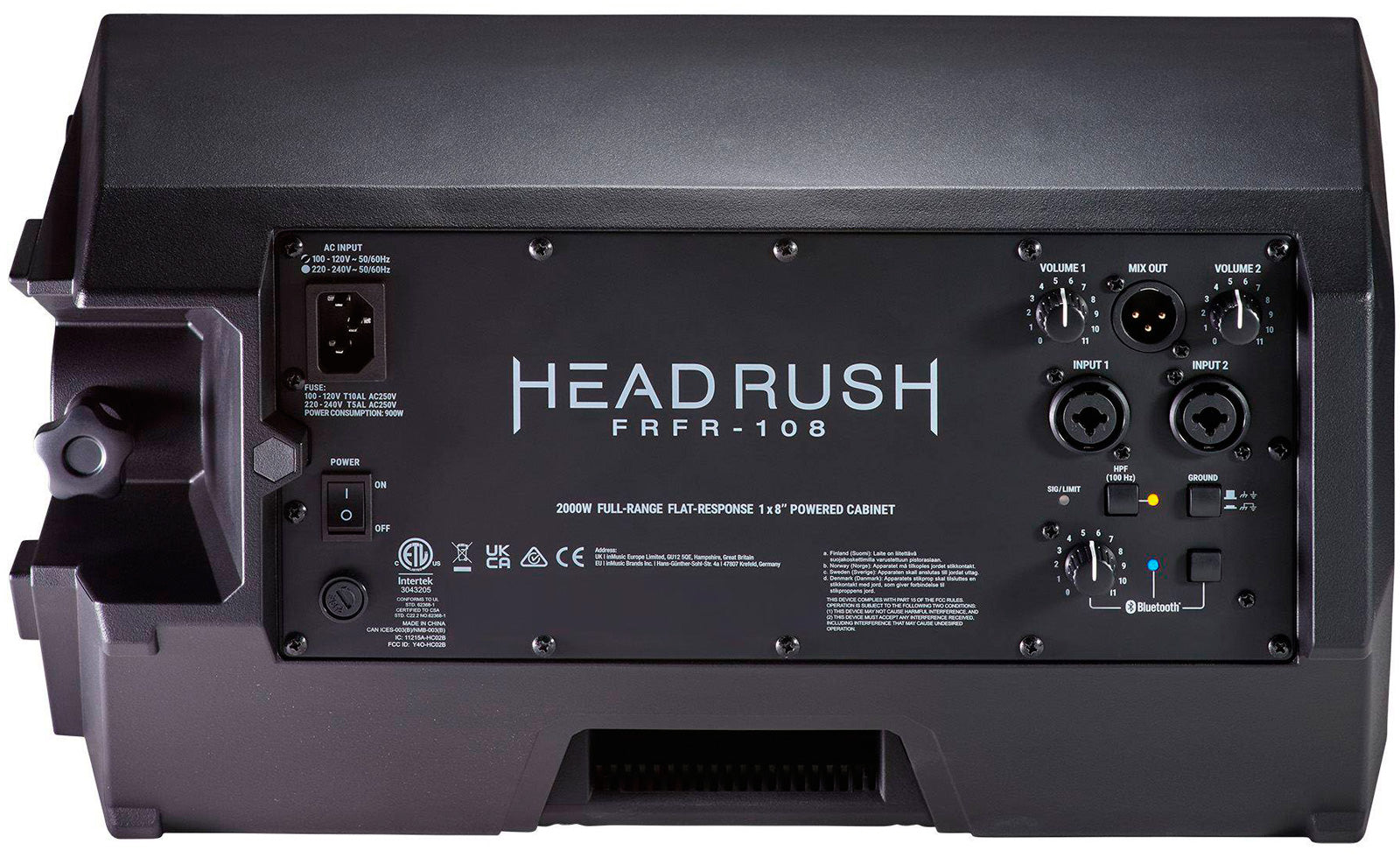 Headrush FRFR108 MKII Monitor para Pedalera 4