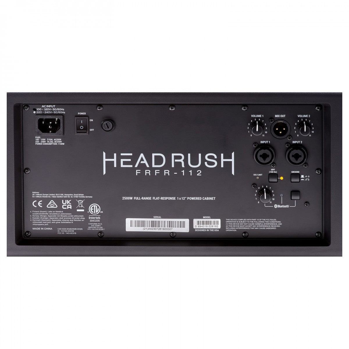 Headrush FRFR112 MKII Monitor para Pedalera