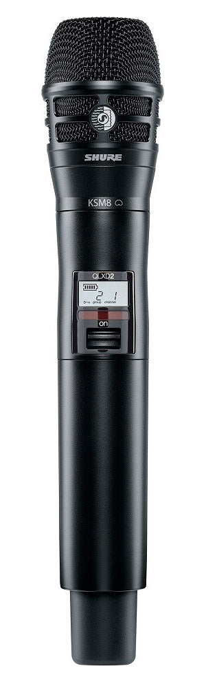 Shure QLXD2 K8B H51 Transmisor de Mano con Cápsula KSM8 1