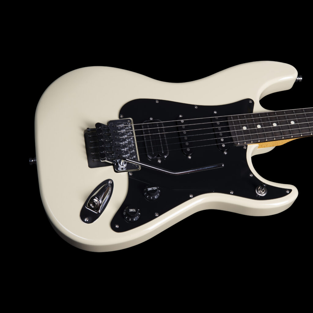 Godin LERXST Floyd Rose LCR EB Guitarra Eléctrica Limelight Cream 10