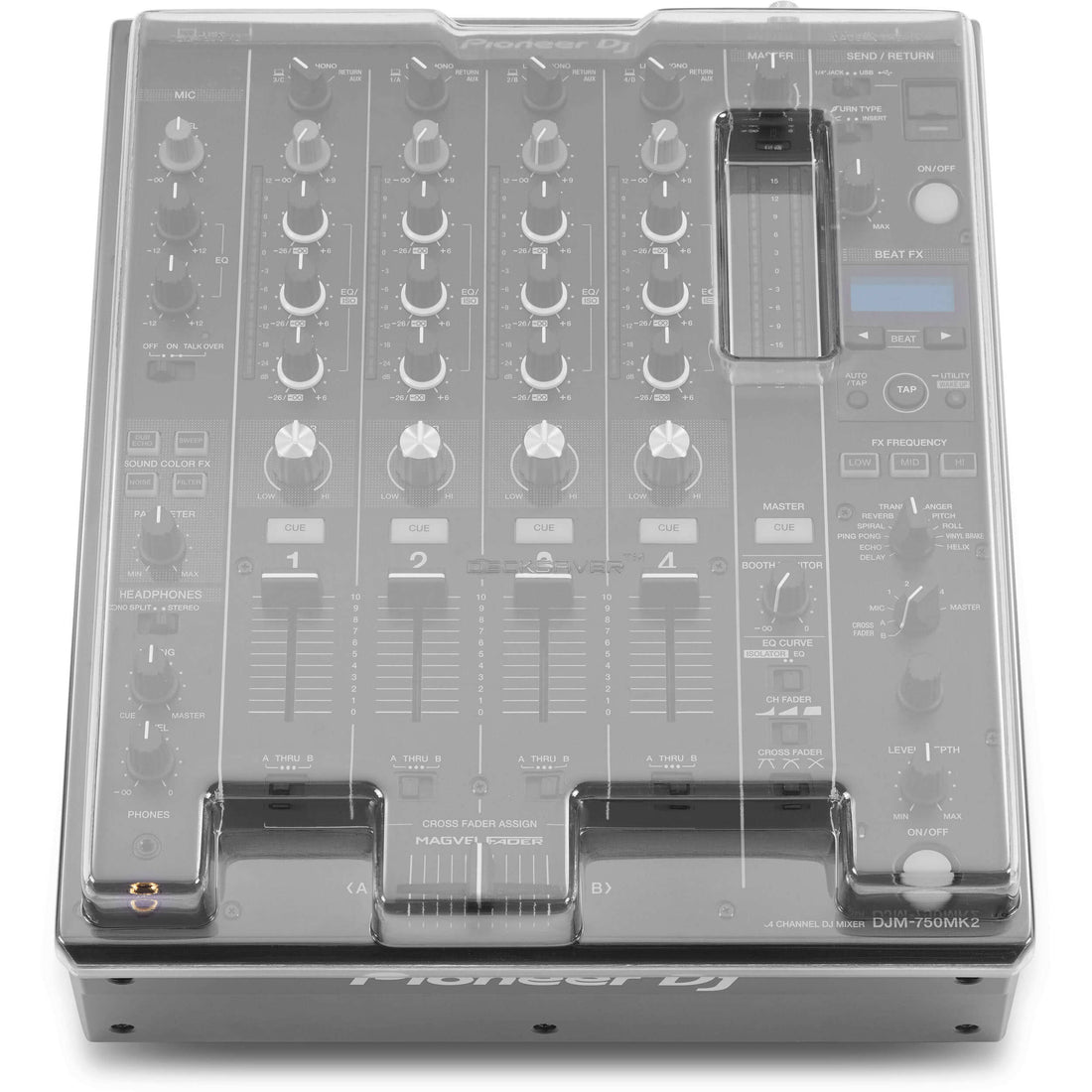 Decksaver DS-PC-DJM750MK2 Tapa Protectora Pioneer DJ DJM750 MK2 2