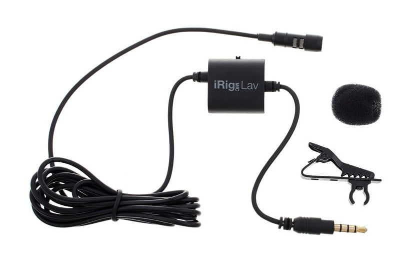 IK Multimedia iRIG Mic LAV Micrófono Lavalier para iOS y Android 5