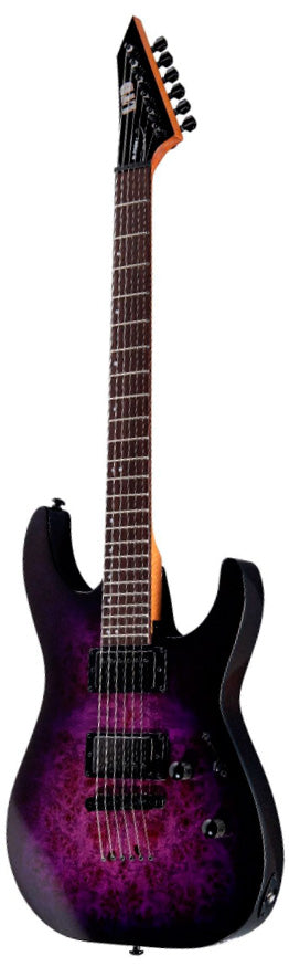 ESP LTD M200DX PB Guitarra Eléctrica Purple Burst 1