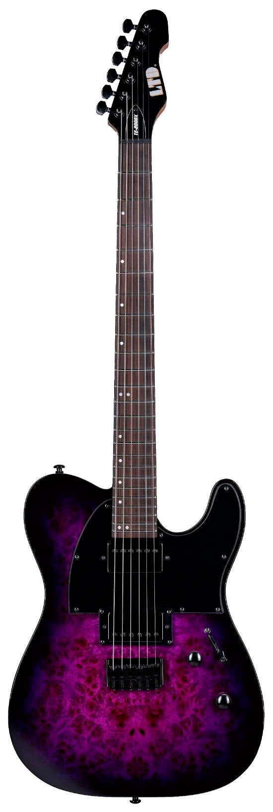 ESP LTD TE200DX PB Guitarra Eléctrica Purple Burst 1