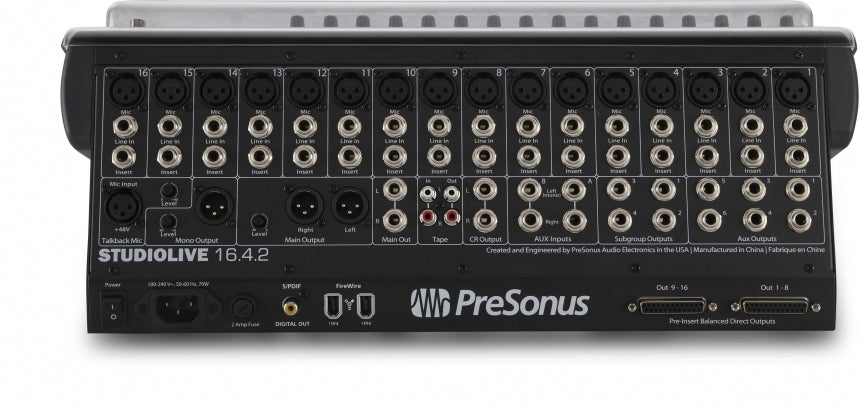 Decksaver DSP-PC-P1642 Tapa Protectora Presonus Sl1642 4