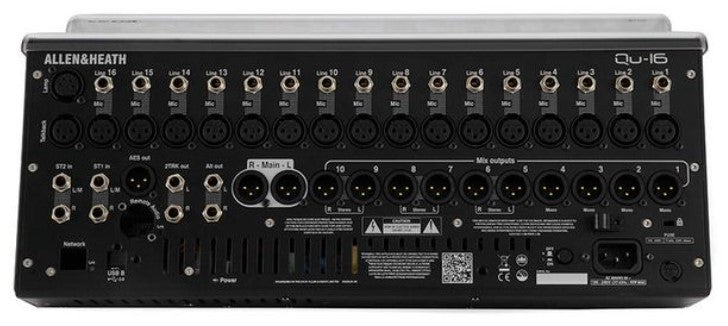 Decksaver DSP-PC-QU16 Tapa Protectora Allen Heath QU16 5