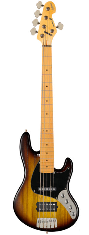 Sandberg California TM5 Superlight MN Bajo Eléctrico 5 Cuerdas Tobacco Sunburst 1