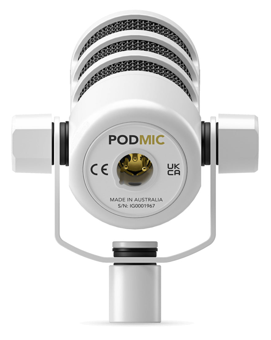 Rode Podmic W Micrófono Dinámico Broadcast Blanco 5