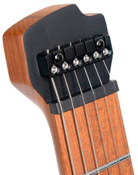 Cort Space G6SM SGTK Guitarra Eléctrica Headless Trans Black 7