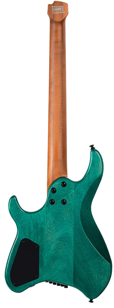 Cort Space G6SM SGTQ Guitarra Eléctrica Headless Turquoise 2