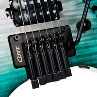 Cort Space G6TR SGLG Guitarra Eléctrica Headless Lagoon 5