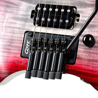 Cort Space G6TR SGLV Guitarra Eléctrica Headless Lava 5