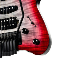 Cort Space G6TR SGLV Guitarra Eléctrica Headless Lava 6
