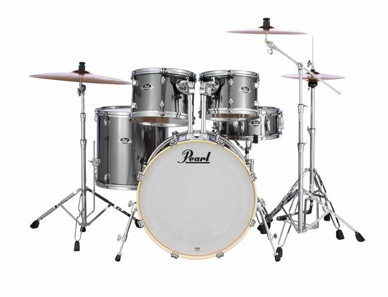 Pearl EXX725SBR C21 Export EXX Batería Acústica con Herrajes y Platos Smokey Chrome 3