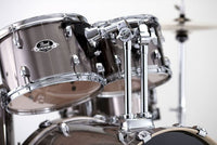 Pearl EXX725SBR C21 Export EXX Batería Acústica con Herrajes y Platos Smokey Chrome 13