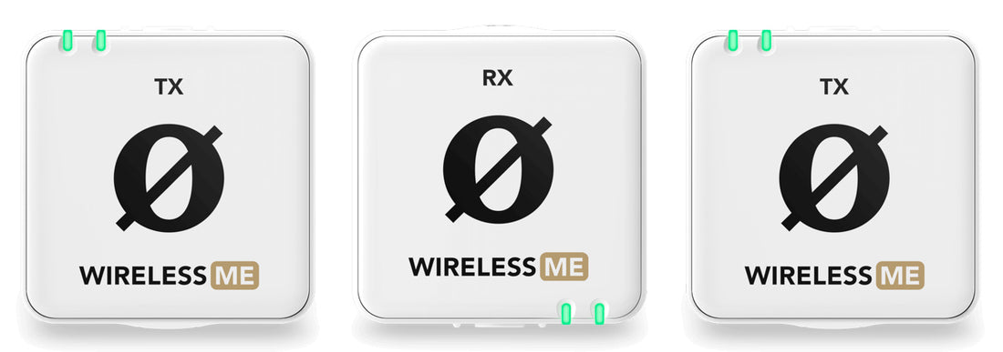 Rode Wireless ME Dual W Sistema Micrófono Inalámbrico Dual Blanco 1