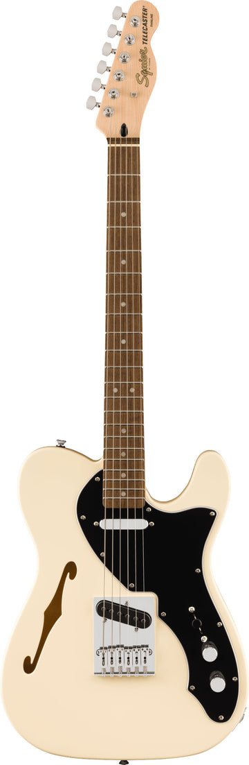 Squier Affinity Telecaster Thinline IL Guitarra Eléctrica Olympic White 1