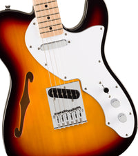 Squier Affinity Telecaster Thinline MN Guitarra Eléctrica 3 Colores Sunburst 4