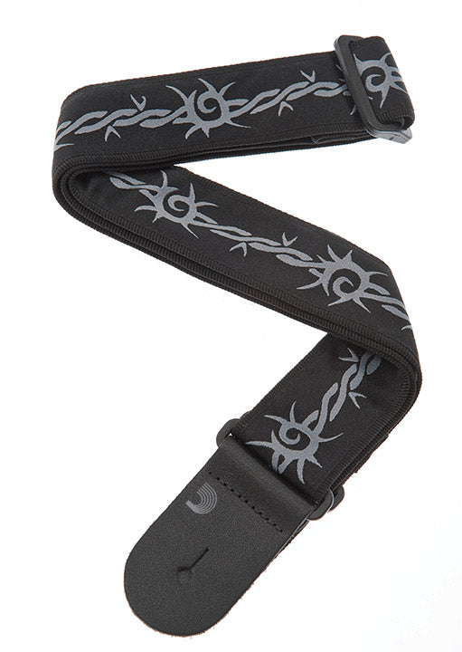 Daddario 50F04 Woven Correa Guitarra Barbed Wire 1