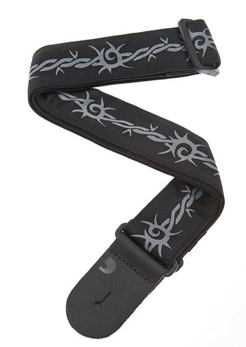 Daddario 50F04 Woven Correa Guitarra Barbed Wire 1