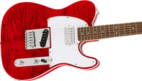 Squier Affinity Telecaster FMT SH IL Guitarra Eléctrica Crimson Red Transparent 3