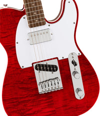 Squier Affinity Telecaster FMT SH IL Guitarra Eléctrica Crimson Red Transparent 4