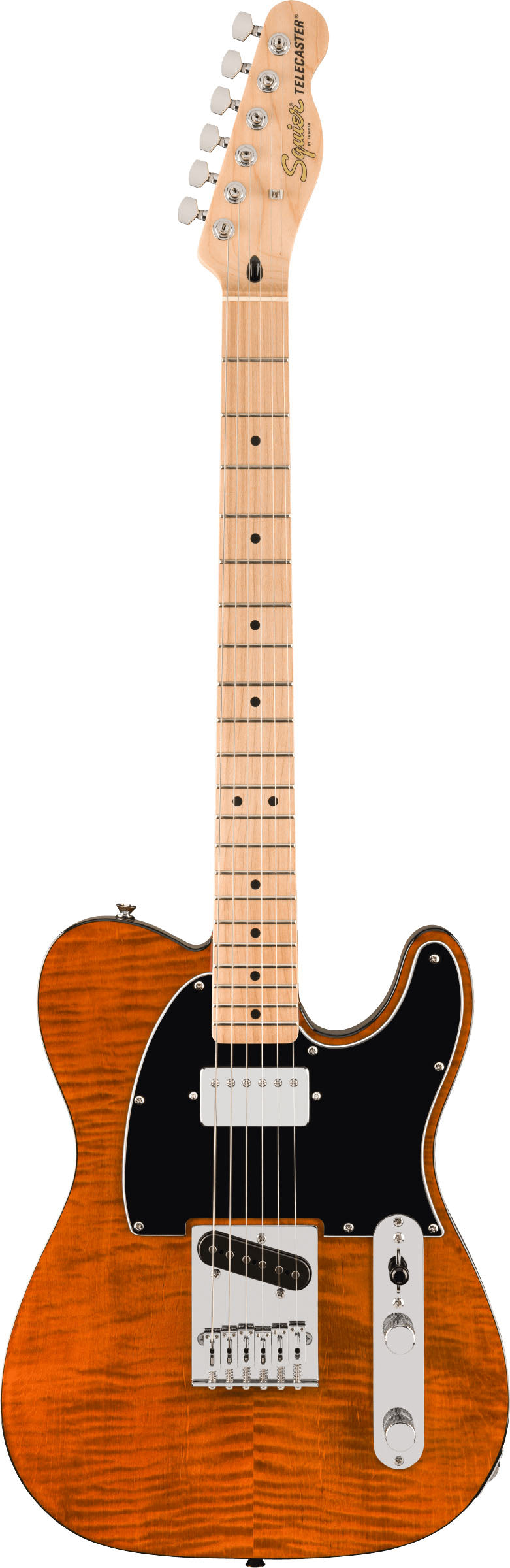 Squier Affinity Telecaster FMT SH MN Guitarra Eléctrica Mocha 1