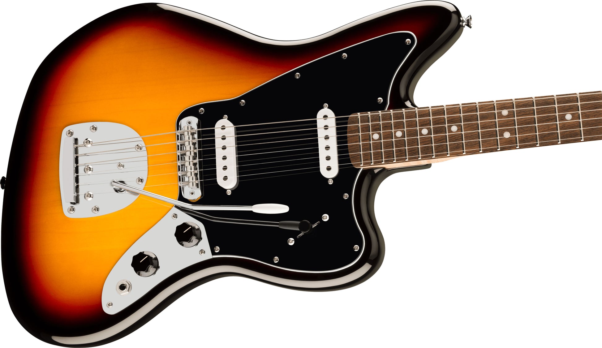 Squier Affinity Jaguar IL Guitarra Eléctrica 3 Colores Sunburst 3