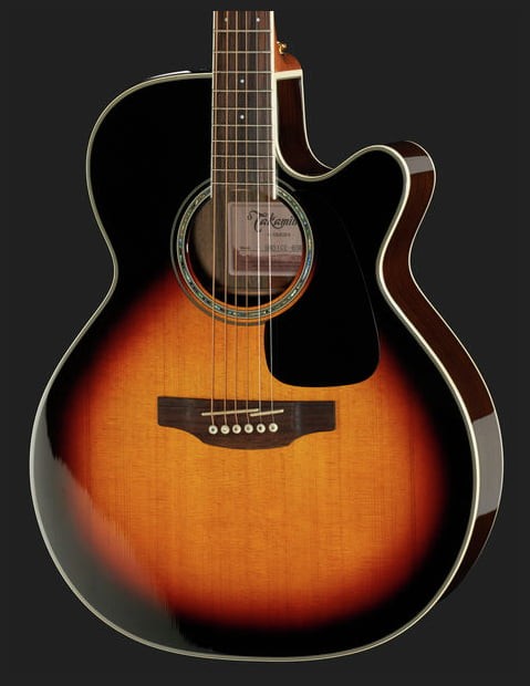 Takamine GN51CE BSB Guitarra Electroacústica NEX Brown Sunburst 10