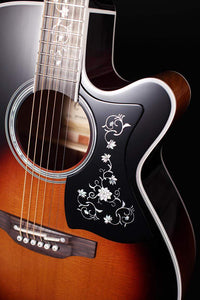 Takamine EF450CTT BSB Guitarra Electroacústica Brown Sunburst 3