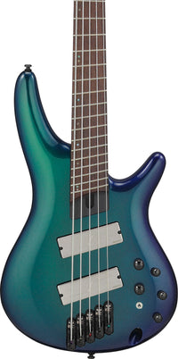 Ibanez SRMS725 BCM Bass Workshop Bajo Eléctrico 5 Cuerdas Blue Chameleon 3