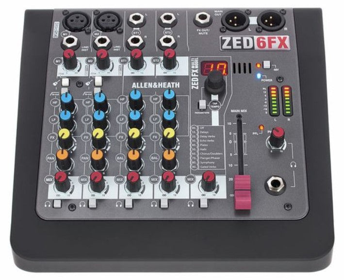 Allen & Heath ZED6 FX Mesa de Mezclas 3