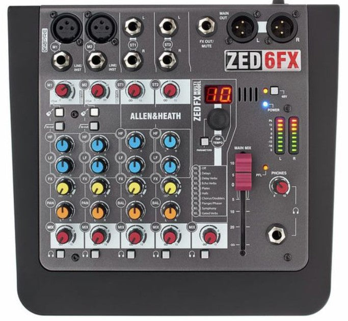 Allen & Heath ZED6 FX Mesa de Mezclas 1