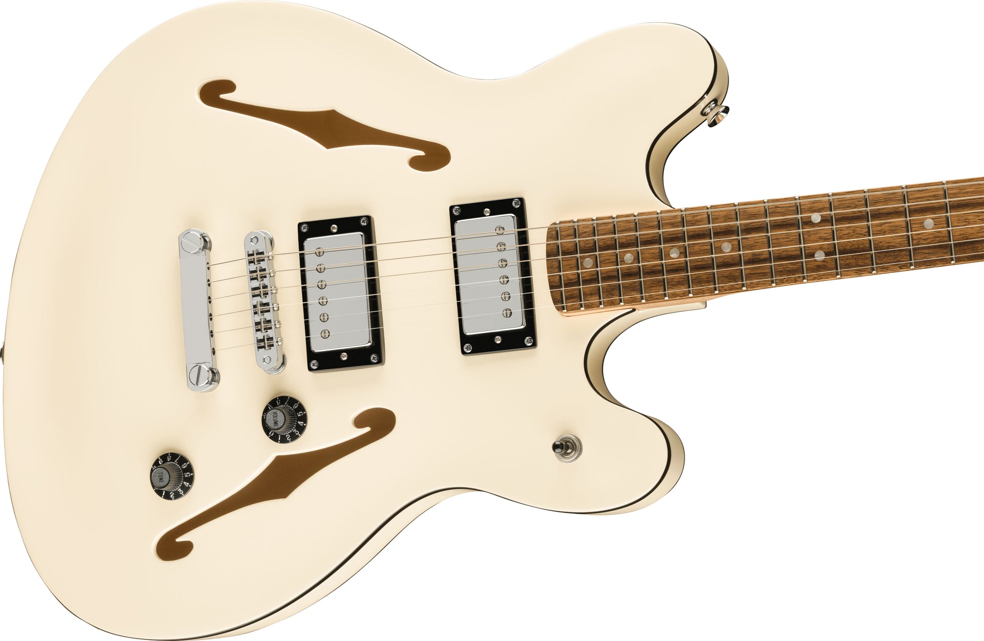 Squier Affinity Starcaster Deluxe IL Guitarra Eléctrica Olympic White 3