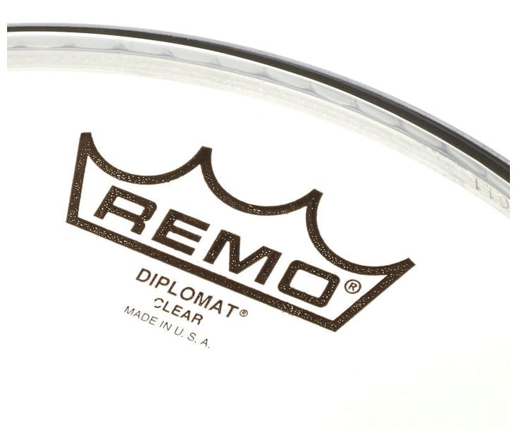 Remo BD0310 Diplomat Transparente Parche 10 3