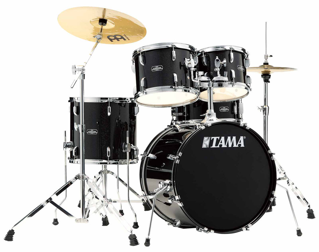 Tama ST50H5 BNS Stagestar Batería Acústica con Herrajes y Platos Black Night 1